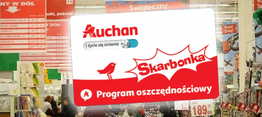 Nowa Skarbonka w Auchan. Jeszcze więcej możliwości i korzyści dla klientów sieci