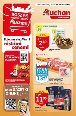 Gazetka Koszyk Oszczędności Auchan Supermarket