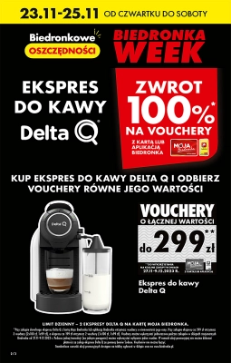 Рекламный каталог Biedronkowe oszczędności P oferta od 23.11 страница 2