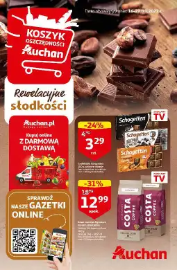Gazetka Oferta Rewelacyjne słodkości Hipermarket Auchan